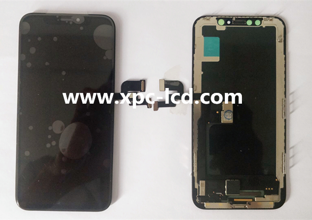 High copy OLED Iphone X LCD with touch screen Black (ZY)