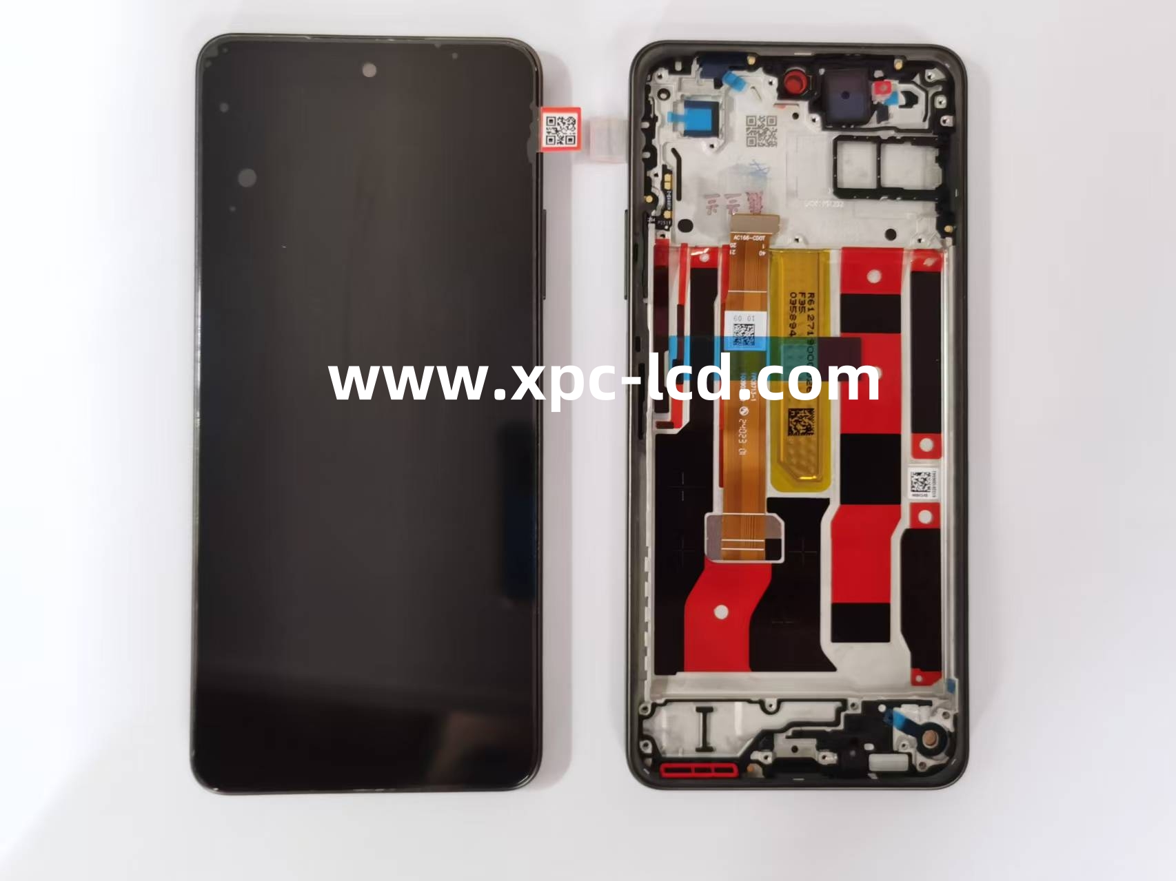 Factory new lcd for OPPO A5 PRO CPH2695 BLACK LCD with touch Black (with frame)