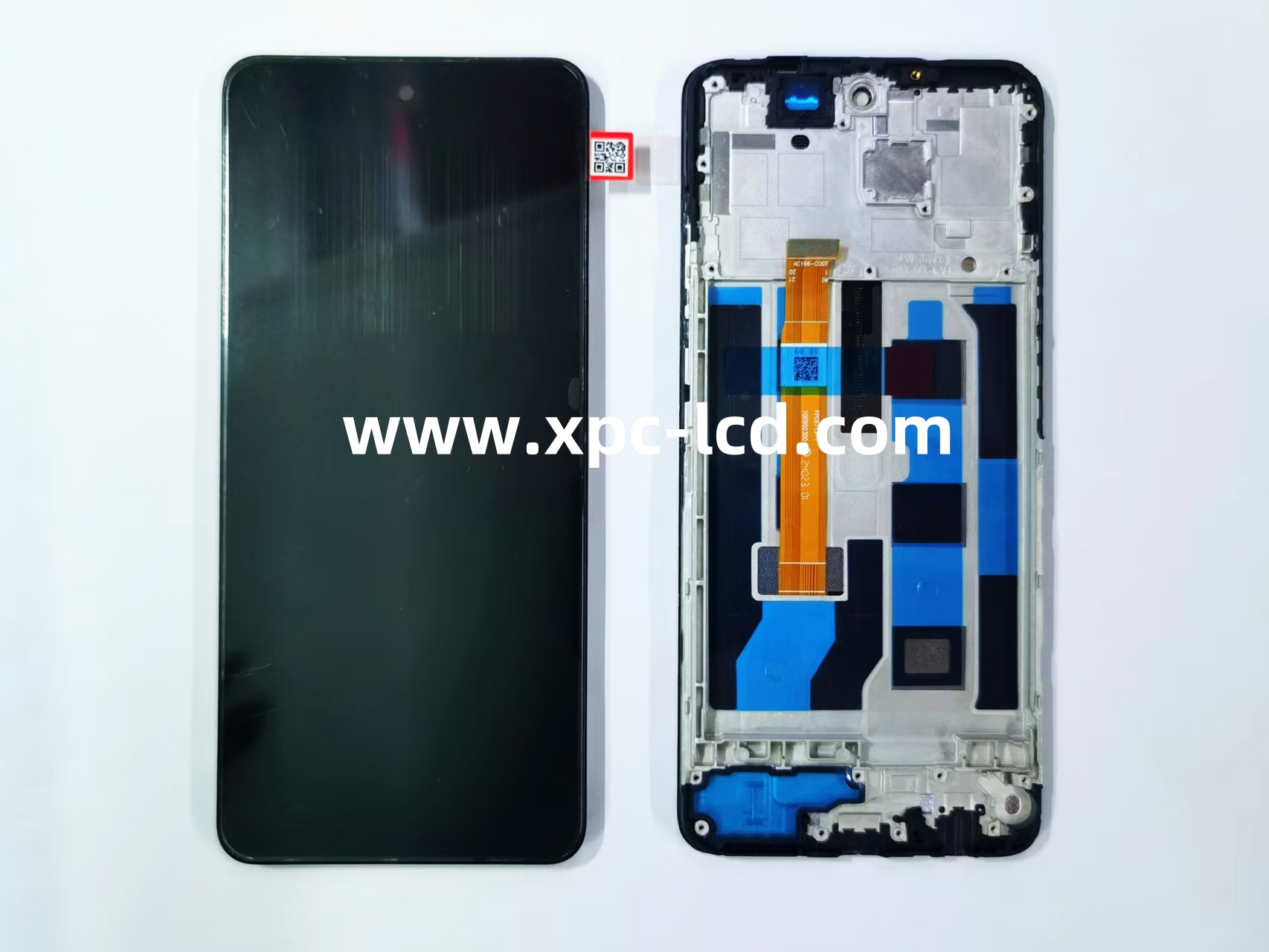 Good quality 120Hz for OPPO REALME 12X RMX3997 RMX3993 LCD and digitizer Black (with frame)