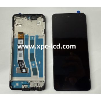 Factory China LCD Price FRAME + DISPLAY + TOUCH FOR Motorola Moto G64 BLACK