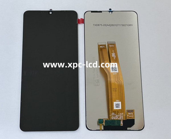 1:1 Original LCD For SAMSUNG A07 LCD Touch Screen Black OEM Service Box