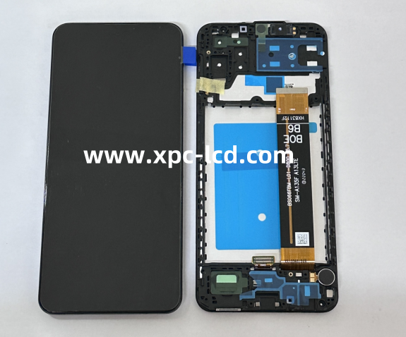 1:1 Original LCD For SAMSUNG A13 4G A135 LCD Touch Screen + Frame Black OEM Service Box