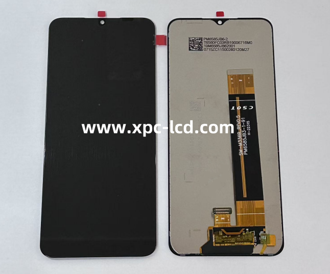 1:1 Original LCD For SAMSUNG M33 5G LCD Touch Screen Black OEM Service Box