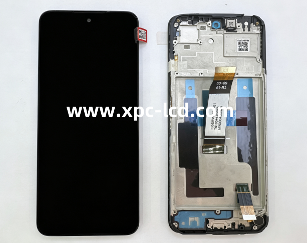 1:1 Original LCD For Xiaomi Redmi 13 LCD Touch Screen + Frame Black OEM Service Box
