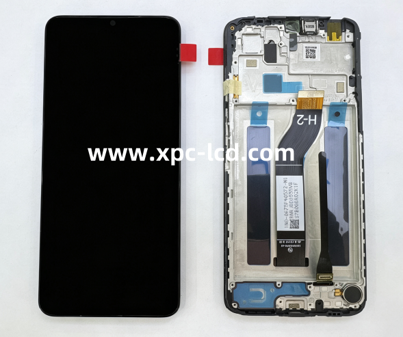 1:1 Original LCD For Xiaomi Redmi 13C 4G Redmi 13C 5G LCD Touch Screen + Frame Black OEM Service Box