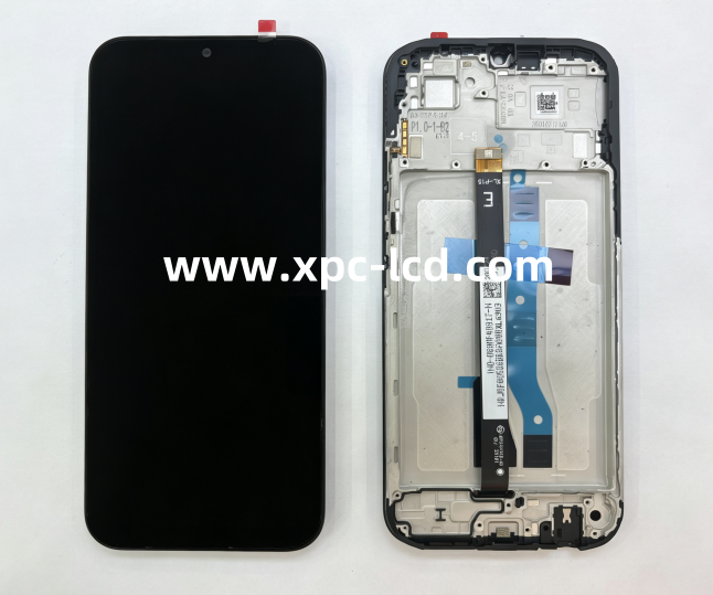 1:1 Original LCD For Xiaomi Redmi 15C 4G Redmi 15C 5G LCD Touch Screen + Frame Black OEM Service Box