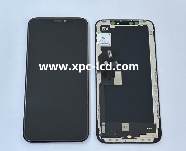 High quality LCD for Iphone X OLED LCD with touch screen Black