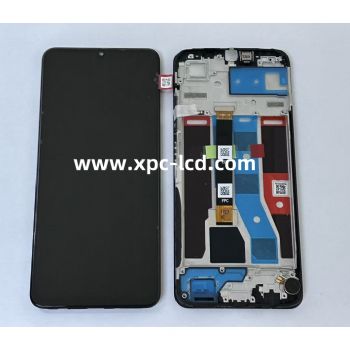 1:1 Original LCD For OPPO Realme Note 50 LCD Touch Screen + Frame Black OEM Service Box